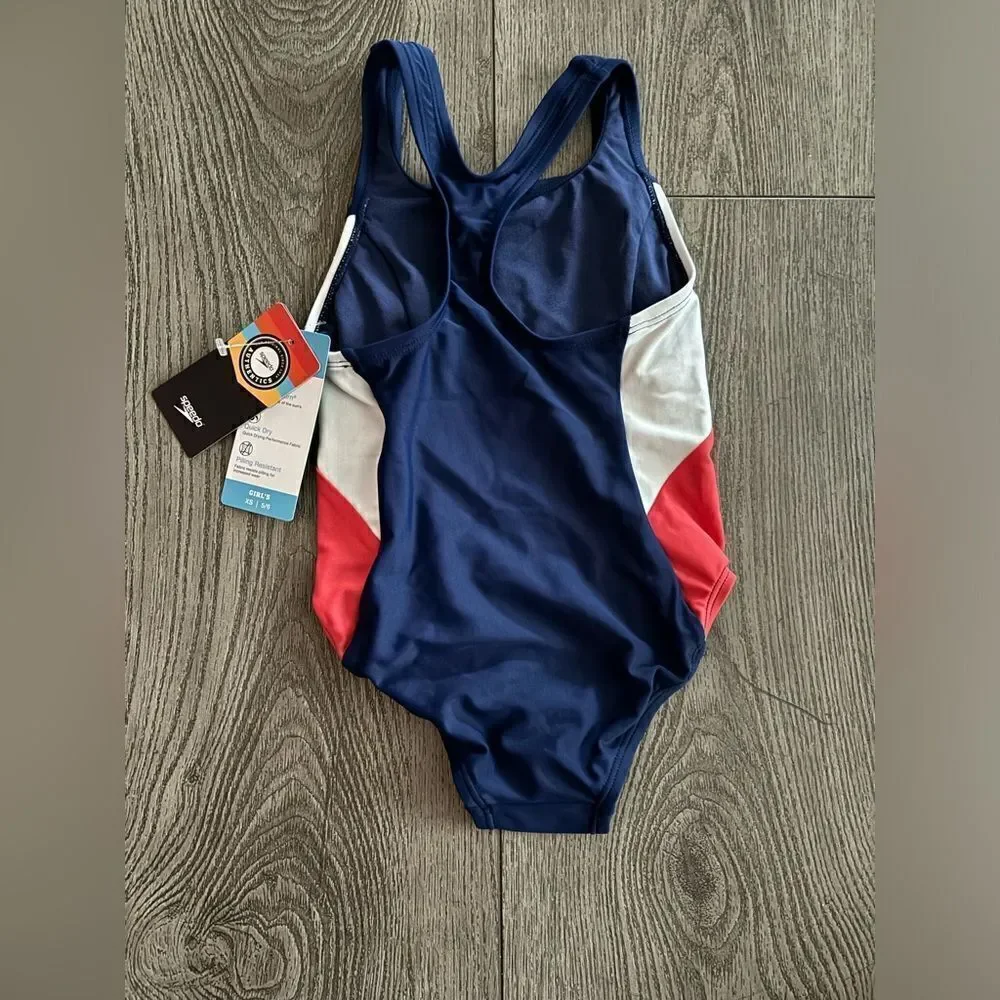 Speedo girls one piece swim suit